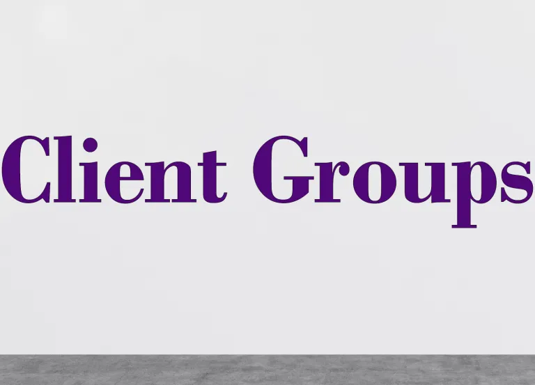 client groups banner